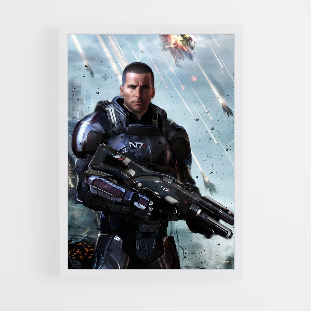 Poster Urban Vanguard – affiche Mass effect (vue 3)